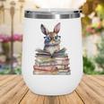 Cute Reading Bunny With Glasses Books Bookworm Reader Book Premium Tri-Blend Wine Tumbler Cute Reading Bunny With Glasses Books Bookworm Reader Book Premium Tri-Blend Wine Tumbler