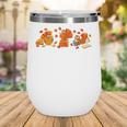 Cute Turkey Reading Book Librarian Bookworm Thanksgiving Men Wine Tumbler Cute Turkey Reading Book Librarian Bookworm Thanksgiving Men Wine Tumbler