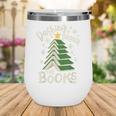 Dashing Through The Books Christmas Book Lovers Men Women Wine Tumbler
