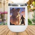 David And Goliath Bible Book Of Samuel Famous Bible Story Wine Tumbler