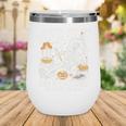 Dead Set On Reading Skeleton Halloween Book Lover Wine Tumbler Dead Set On Reading Skeleton Halloween Book Lover Wine Tumbler