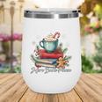 Dear Santa More Book Please Christmas Book Librarian Wine Tumbler Dear Santa More Book Please Christmas Book Librarian Wine Tumbler