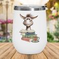 Donkey Reading Book Read Books Be Kind Stay Weird Librarian Wine Tumbler Donkey Reading Book Read Books Be Kind Stay Weird Librarian Wine Tumbler
