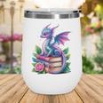 Dragon Book Fantasy Reading Wine Tumbler