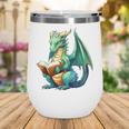 Dragon With Book Wine Tumbler Dragon With Book Wine Tumbler