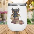 Dragon Read Books Be Kind Stay Weird Book Lover Wine Tumbler