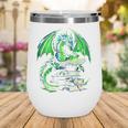 Dragon Reading Books Bookworm Wine Tumbler Dragon Reading Books Bookworm Wine Tumbler
