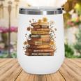 Dream Like Martin Floral Book History Month Women Men Wine Tumbler