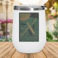 From The Earth To The Moon Book Cover 1874 Premium Wine Tumbler From The Earth To The Moon Book Cover 1874 Premium Wine Tumbler