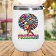 Education Freedom Teacher Books Black History Month Wine Tumbler Education Freedom Teacher Books Black History Month Wine Tumbler