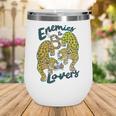 Enemies To Lovers Jaguar Tee Romance Book Plot Device Trope Wine Tumbler Enemies To Lovers Jaguar Tee Romance Book Plot Device Trope Wine Tumbler