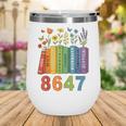 Equal Rights Book Flower Resist 86 47 Feminist Women Rights Wine Tumbler Equal Rights Book Flower Resist 86 47 Feminist Women Rights Wine Tumbler