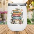 Fantasy Drama Tragedy Book Lover Subtle Watercolor Wine Tumbler Fantasy Drama Tragedy Book Lover Subtle Watercolor Wine Tumbler