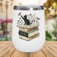 Fantasy Drama Tragedy Cat Book Lover Reading Humor Wine Tumbler
