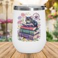 Fantasy Drama Tragedy Cute Cat Book Lover Readers Librarians Wine Tumbler Fantasy Drama Tragedy Cute Cat Book Lover Readers Librarians Wine Tumbler