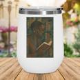 Geometric History Educated Women Teacher Book Melanin Wine Tumbler Geometric History Educated Women Teacher Book Melanin Wine Tumbler