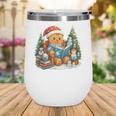 Gingerbread Reading Book Lovers Christmas Bookworm Librarian Wine Tumbler Gingerbread Reading Book Lovers Christmas Bookworm Librarian Wine Tumbler
