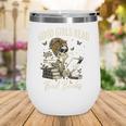 Good Girls Read Bad Books Vintage Skeleton Reader Wine Tumbler Good Girls Read Bad Books Vintage Skeleton Reader Wine Tumbler