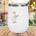 Goose Reading 67 Six Seven Meme Teacher Book Lover Wine Tumbler Goose Reading 67 Six Seven Meme Teacher Book Lover Wine Tumbler