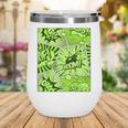 Green Comic Book Green Graphic Wine Tumbler Green Comic Book Green Graphic Wine Tumbler