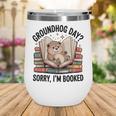 Groundhog Day Librarian Book Lover Reader Library Wine Tumbler
