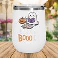 Halloween Teacher Women Cute Reading Ghost Read More Books Wine Tumbler Halloween Teacher Women Cute Reading Ghost Read More Books Wine Tumbler