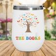 Happy 100 Days In The Books Reading Celebration Graphic Tees Wine Tumbler
