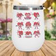 Heart Holding Reading Books Valentine Teacher Book Lover Wine Tumbler Heart Holding Reading Books Valentine Teacher Book Lover Wine Tumbler