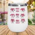 Heart Reading Books Valentine Teacher Boy Girl Book Lover Wine Tumbler Heart Reading Books Valentine Teacher Boy Girl Book Lover Wine Tumbler