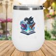 High Lords & Wingleaders Book Club Fantasy Storm Dragon Wine Tumbler