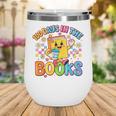 HUGvyn Preppy 100 Days In The Books Teacher Reading Coffee Wine Tumbler