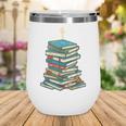 I'm Ok Books Reading Books Lover National Book Day Wine Tumbler