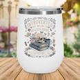 Introverted But Willing To Discuss Books Club Cozy Aesthetic Wine Tumbler