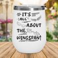 It's All About The Wingspan For Book Lover Wine Tumbler