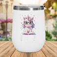 Just a Girl Who Loves Unicorns & Books Bookish Unicorn Love Wine Tumbler