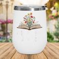 Just One More Chapter Floral Book Reading Girl Bookworm Wine Tumbler Just One More Chapter Floral Book Reading Girl Bookworm Wine Tumbler