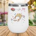 Just One More Chapter I Read Past My Bedtime Cat Book Lover Wine Tumbler