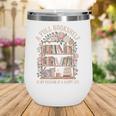 Librarian For Book Lover And Reader Reading Wine Tumbler
