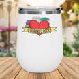 Librarian Library Assistant Libraries Rock Book Lover Wine Tumbler
