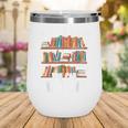 Librarian Reading Books Lover Library Wine Tumbler