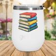 Get Lit With Books Wine Tumbler