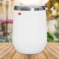 I Love Heart Fictional Men Simple Cute Reading Books Wine Tumbler