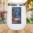 Magic Books Butterflies Fantasy Nature Tea Enchanting Wine Tumbler