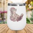 Marie Antoinette Reading A Book Wine Tumbler