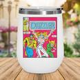 Marvel Universe Classic Dazzler Vintage Comic Book Cover Wine Tumbler