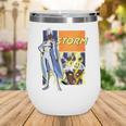 Marvel X-Men '97 Storm Vintage Classic Comic Book Panels Wine Tumbler