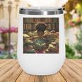 Melanin Afro Women Educated Reading Book History Girls Wine Tumbler