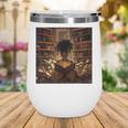 Melanin Afro Women Educated Reading Book History Wine Tumbler