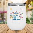 I Have No Control On A Cruise They Book Themselves Cruise Wine Tumbler