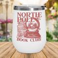 North Pole Book Club Christmas Wine Tumbler North Pole Book Club Christmas Wine Tumbler